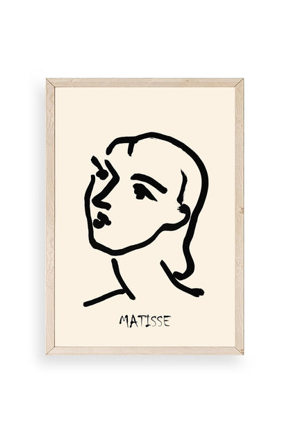 Matisse Ahşap Çerçeveli Tablo 50 x 70