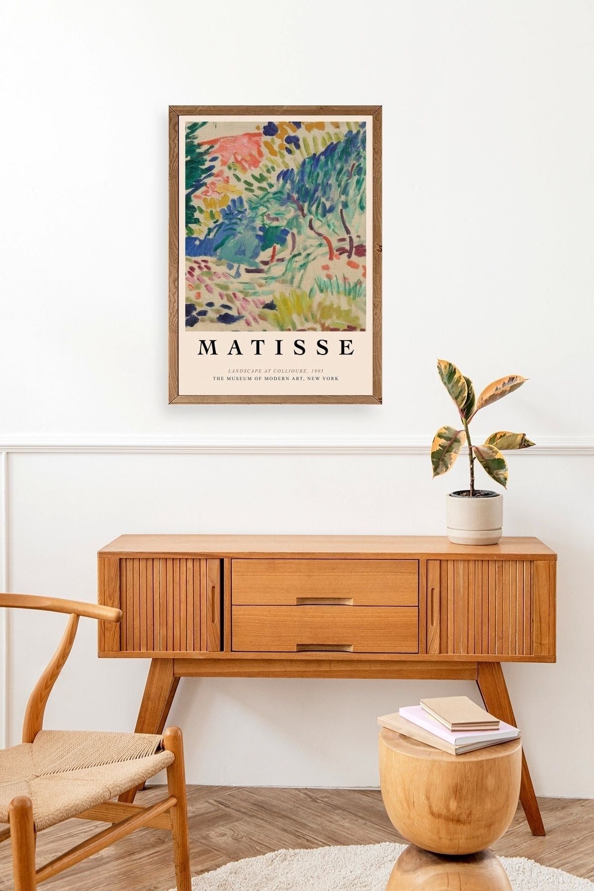 Matisse Ahşap Çerçeveli Tablo 17 x 23