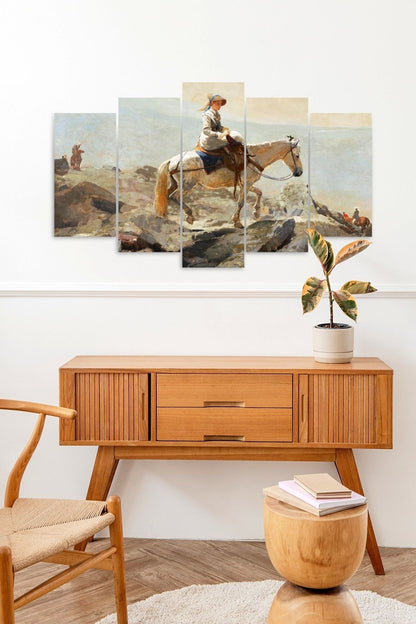 Manzara 5 Parçalı Mdf Tablo 60 x 100