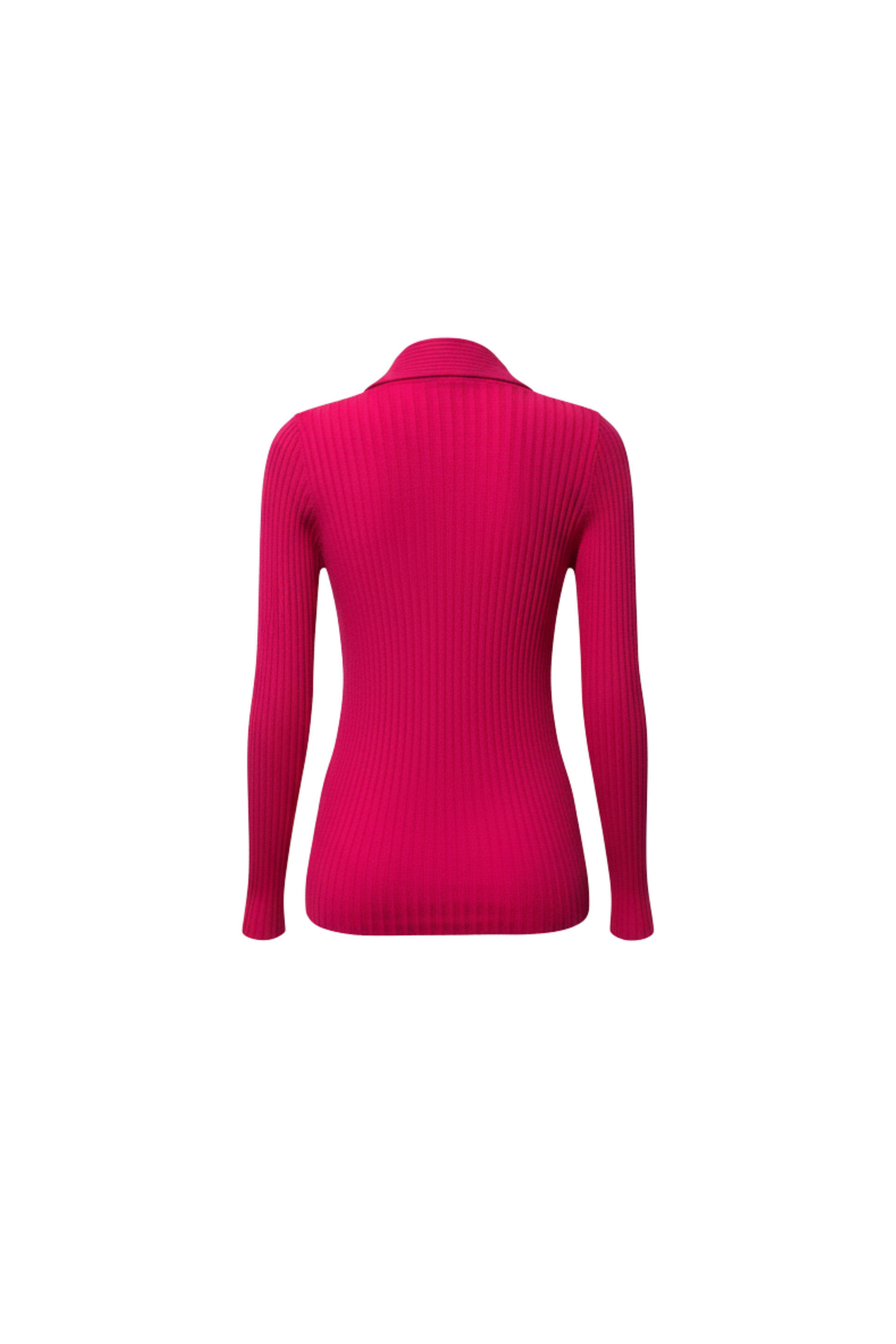 Fitilli V Yaka Düğmeli Kadın Triko Hırka - Pembe