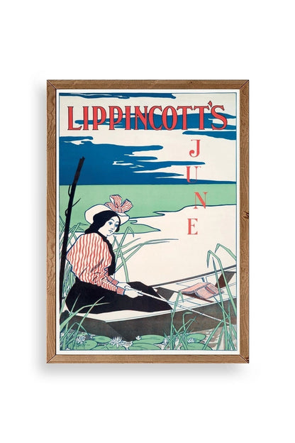 Lippincott's Ahşap Çerçeveli Tablo 50 x 70