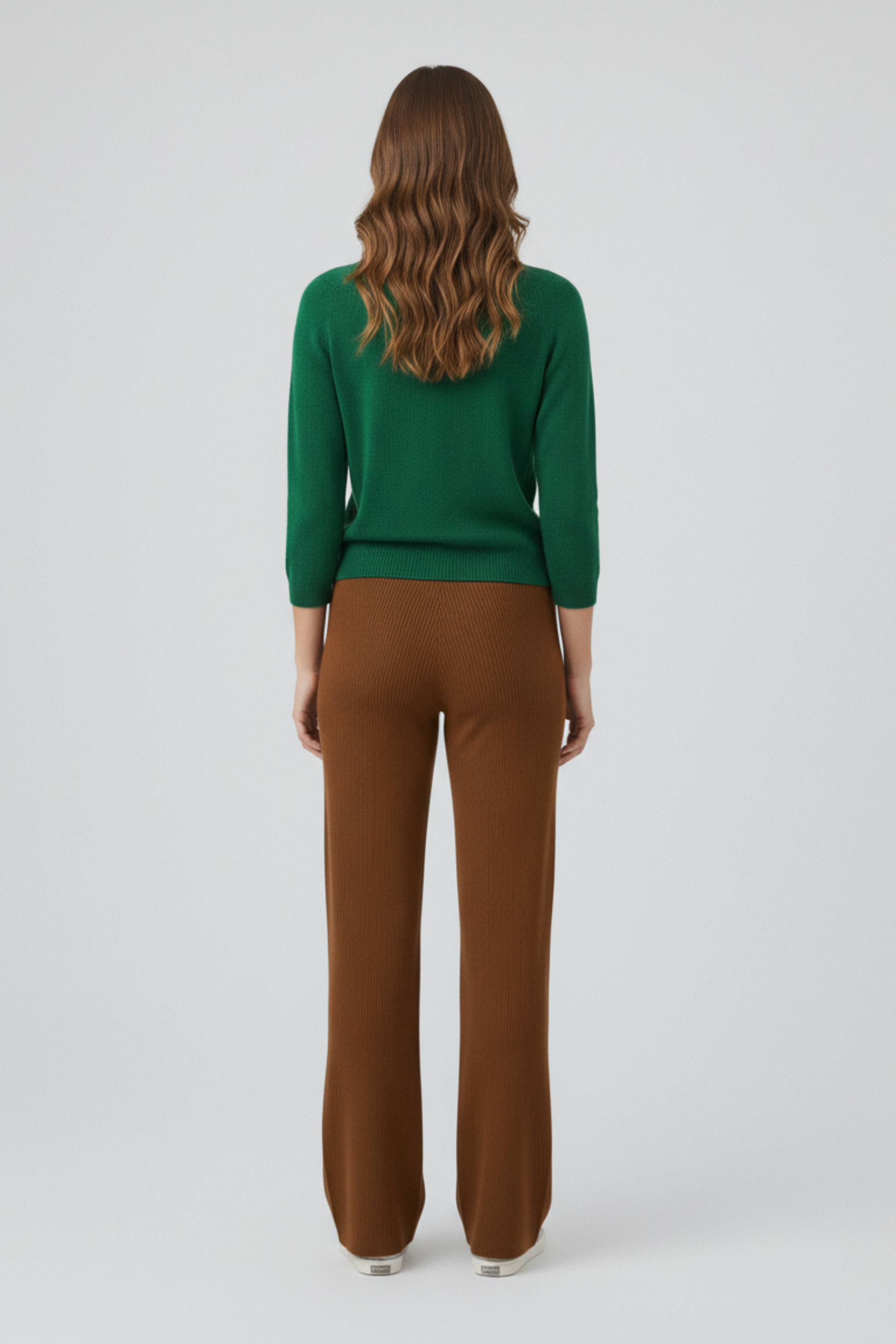 Kadın Modern Kahverengi Pantolon