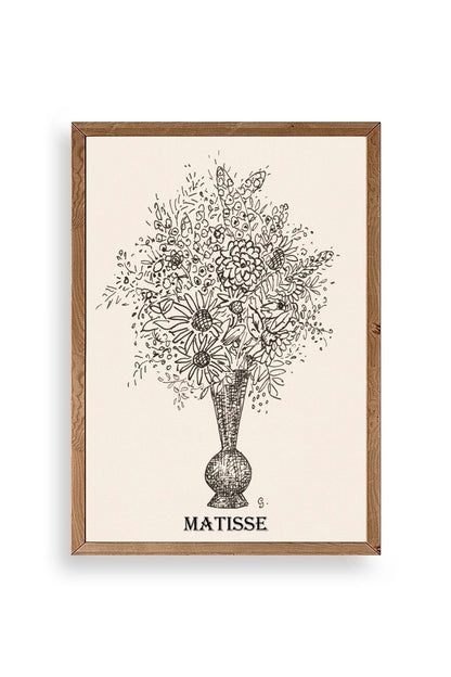 Matisse Ahşap Çerçeveli Tablo 30 x 42