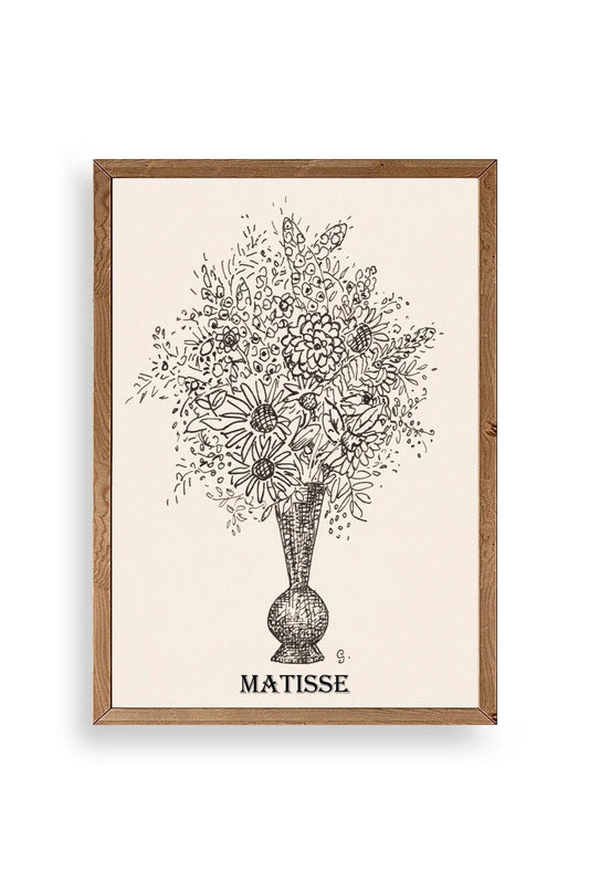 Matisse Ahşap Çerçeveli Tablo 30 x 42