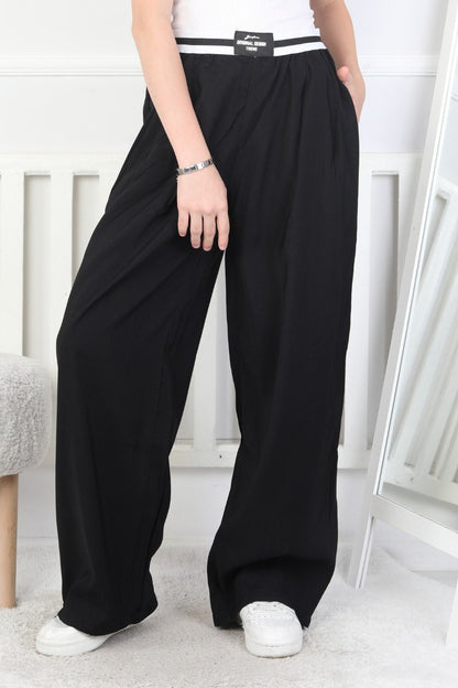 Bol Paça Kız Çocuk Eşofman Altı