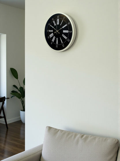 Zentime 36 Cm Krem Dekoratif Duvar Saati