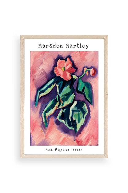 Marsden Hartley Ahşap Çerçeveli Tablo 23 x 30