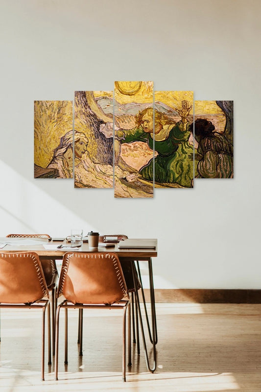 Bilgelik Makamı 5 Parçalı Mdf Tablo 60 x 100