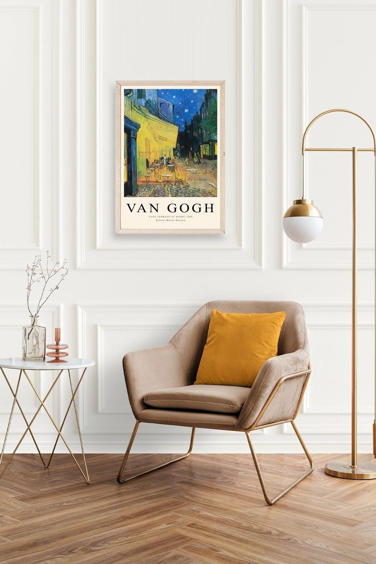 Van Gogh Ahşap Çerçeveli Tablo 23 x 30