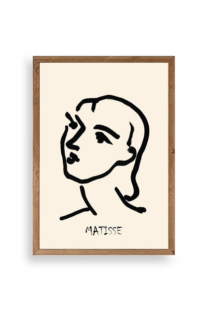 Matisse Ahşap Çerçeveli Tablo 50 x 70