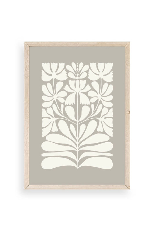 Desen Ahşap Çerçeveli Tablo 50 x 70