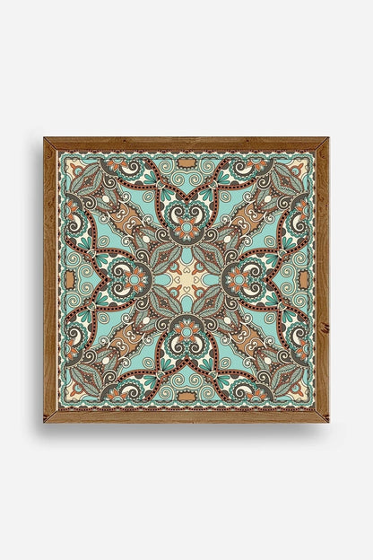 Motif Ahşap Çerçeveli Tablo 23 x 23