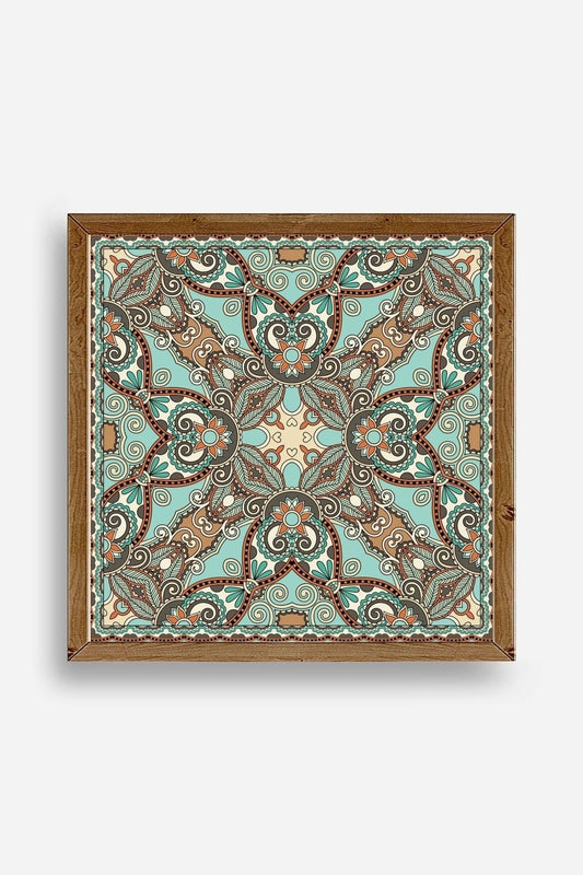 Motif Ahşap Çerçeveli Tablo 23 x 23