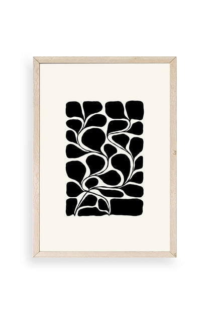 Desen Ahşap Çerçeveli Tablo 23 x 30