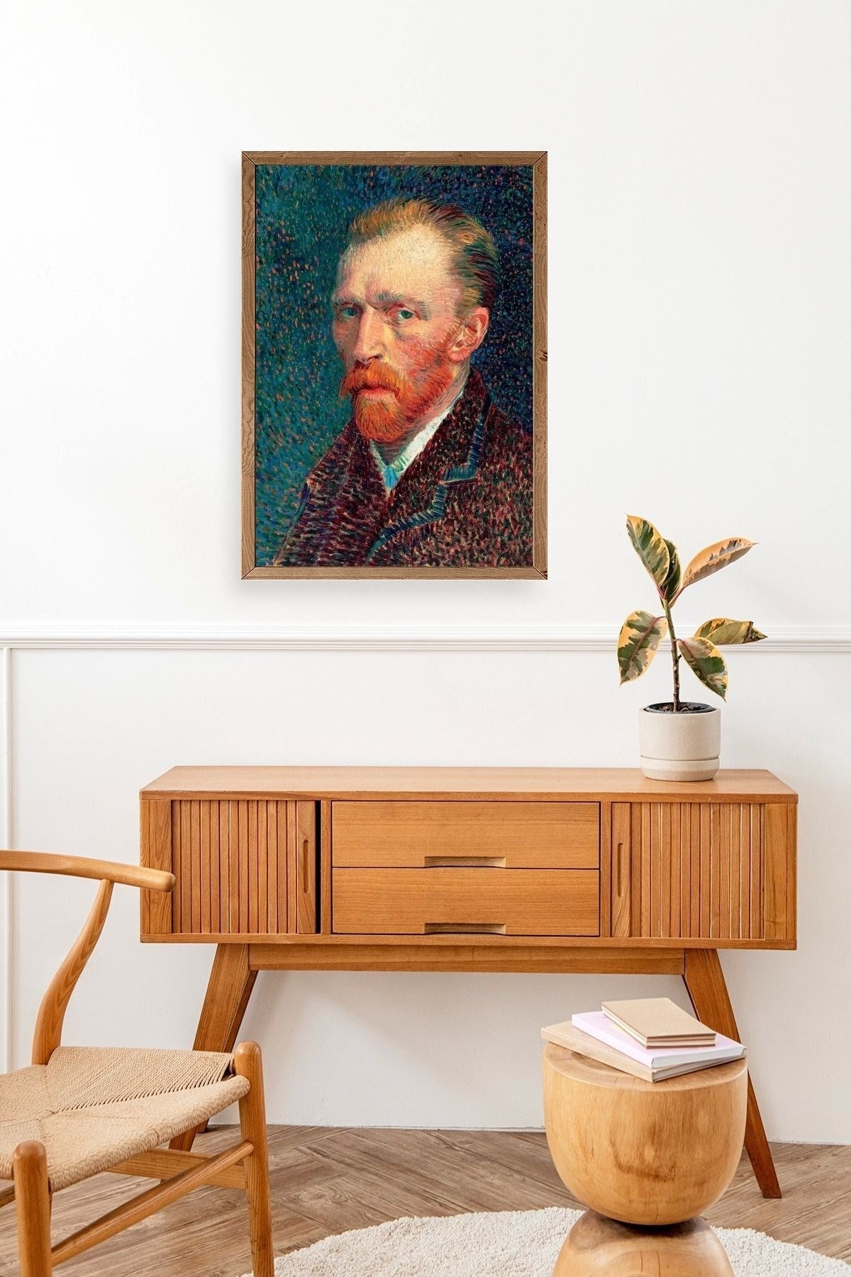 Van Gogh Ahşap Çerçeveli Tablo 17 x 23