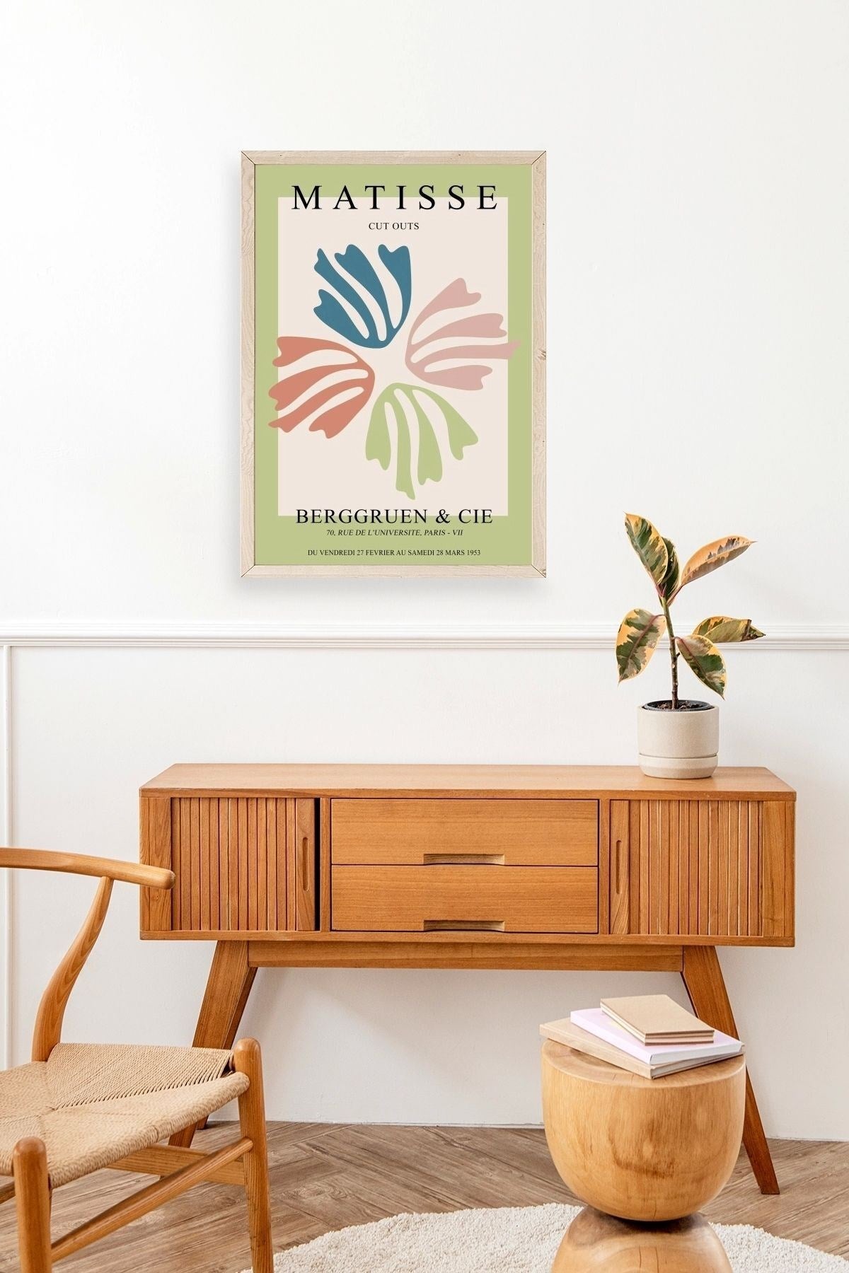 Matisse Ahşap Çerçeveli Tablo 23 x 30