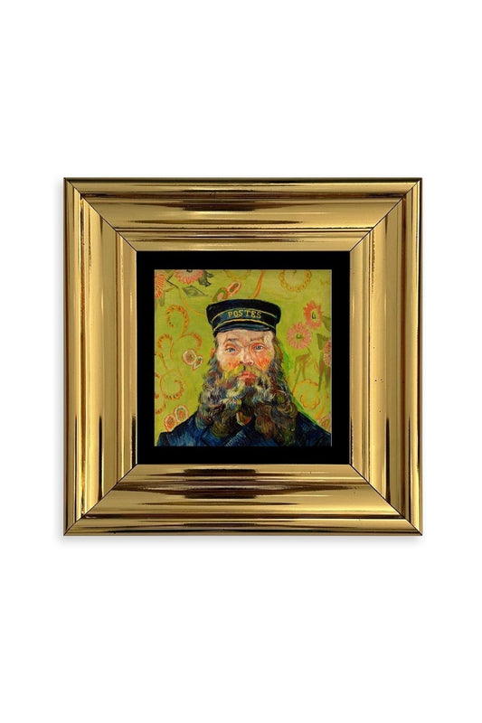 Van Gogh Çerçeveli Taş Tablo 20 cm