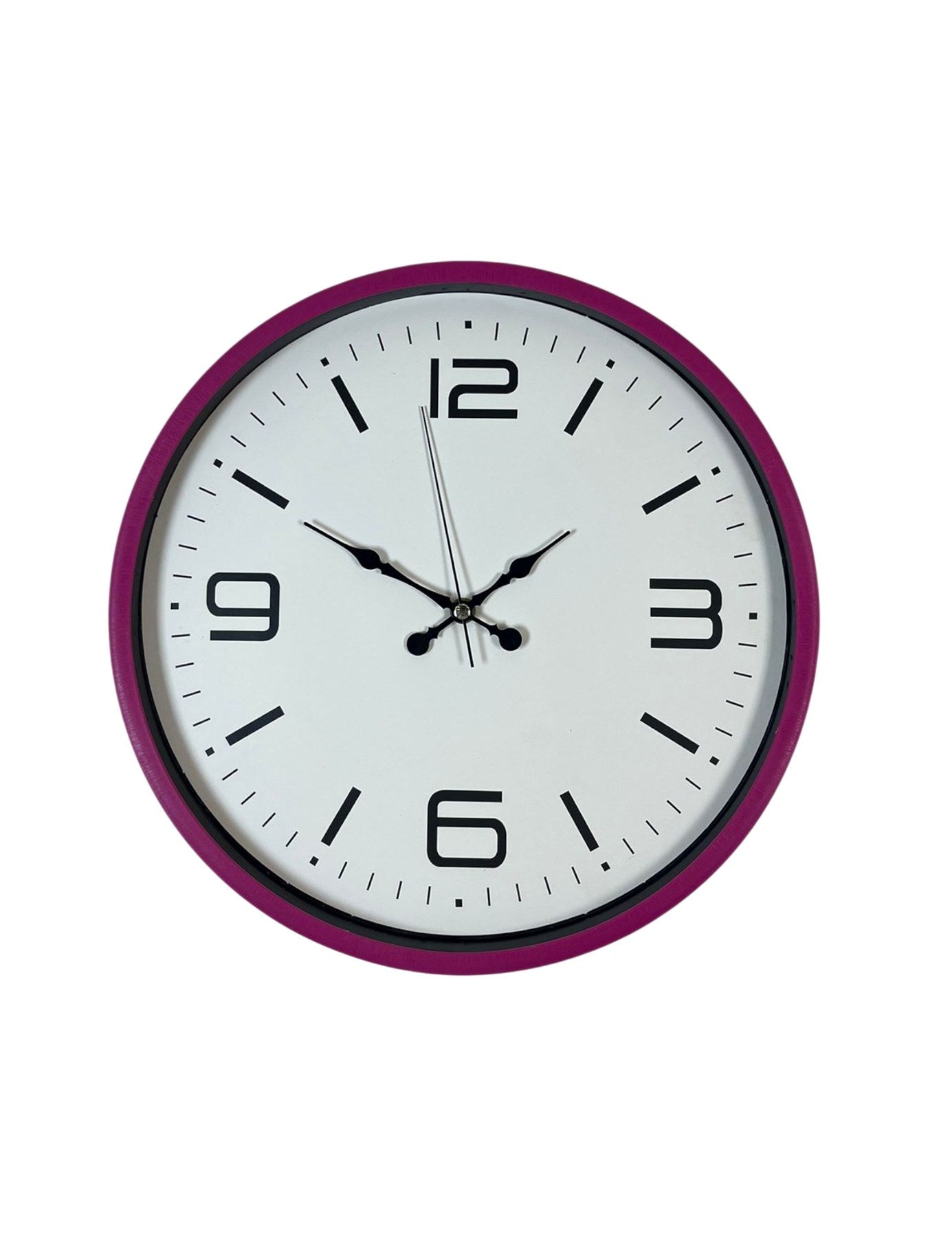 Zentime 36 Cm Pembe Dekoratif Duvar Saati