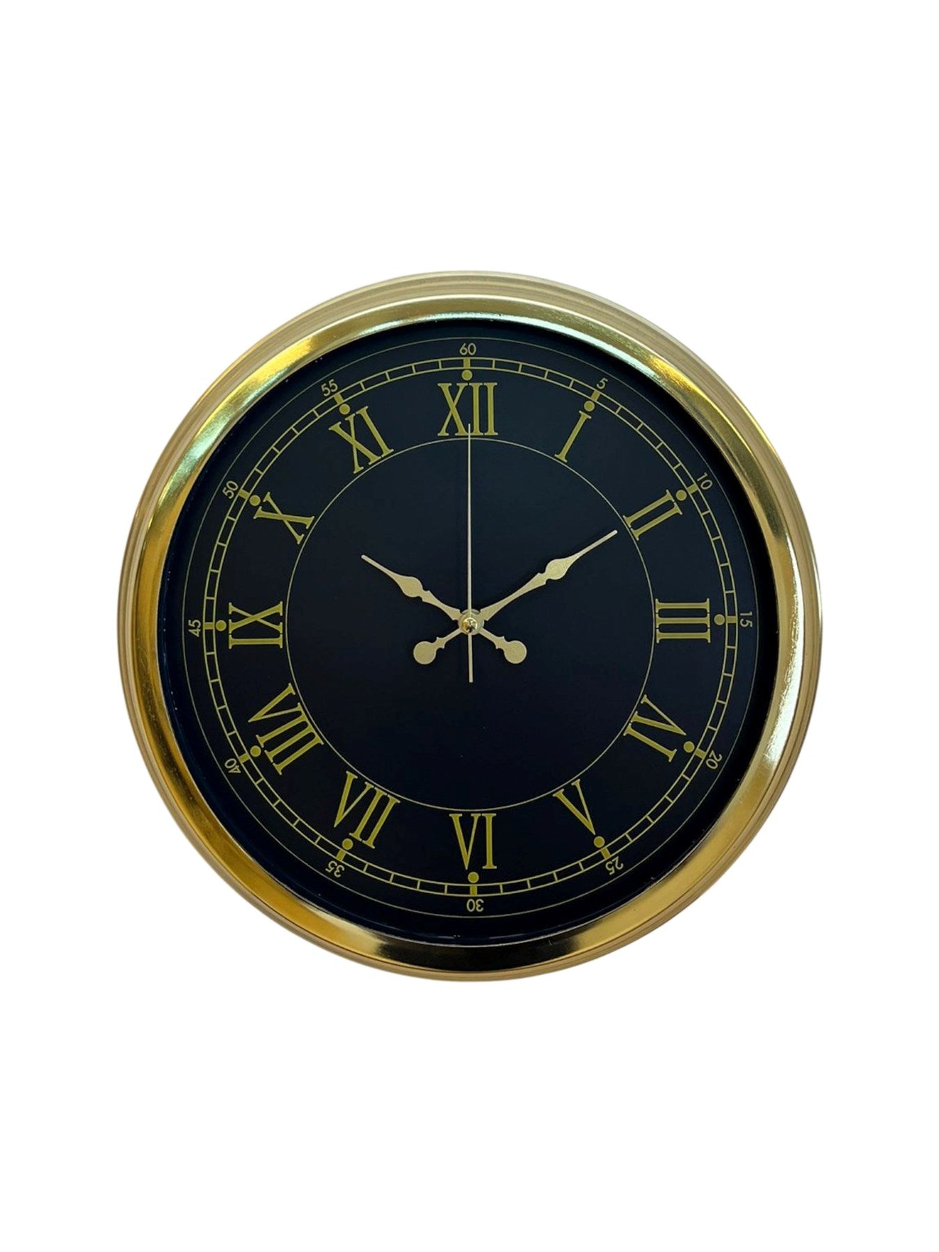 Zentime 40 Cm Gold Lüks Duvar Saati