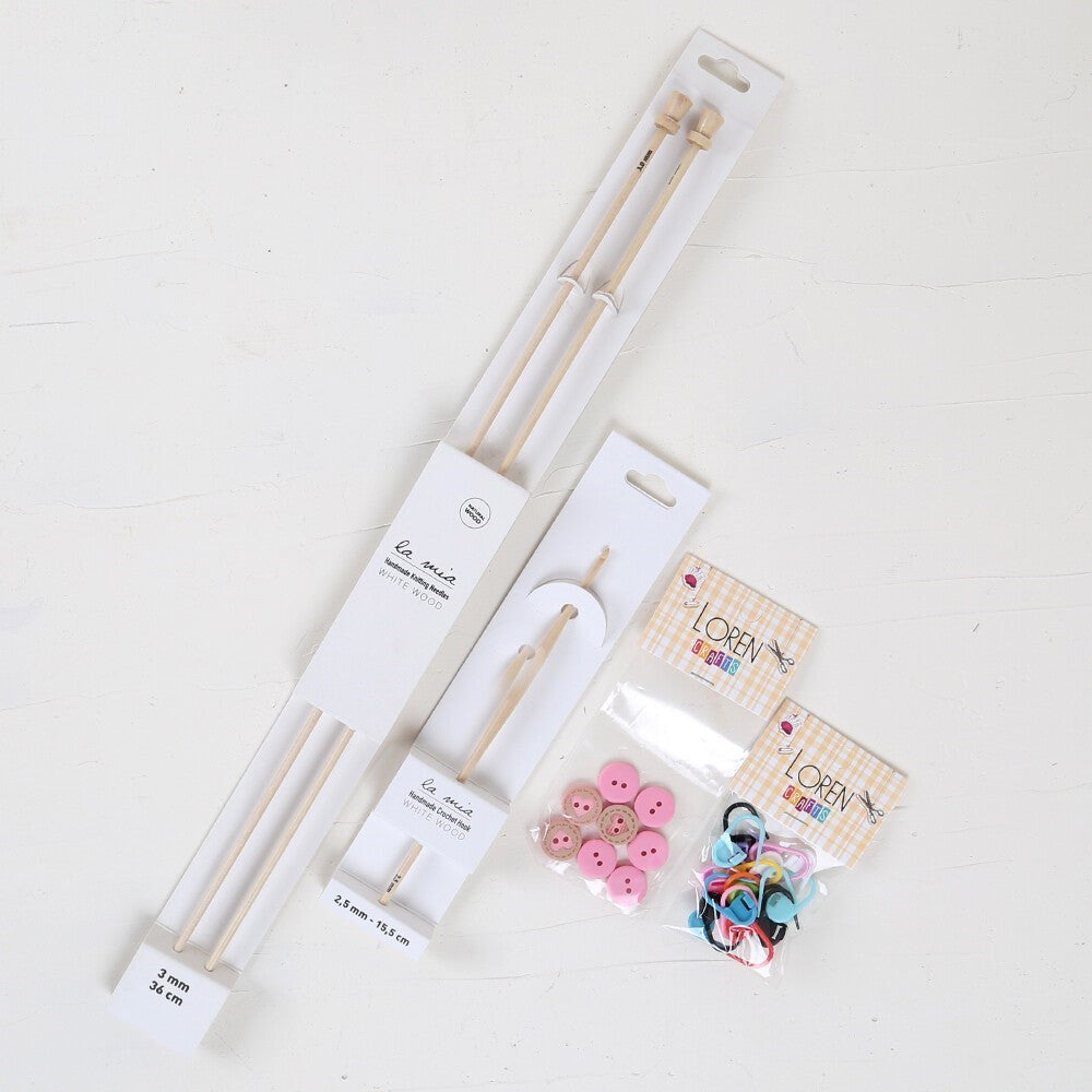 La Mia Mercerized Cotton Kuvars Seti