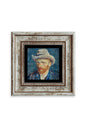 Van Gogh Çerçeveli Taş Tablo 20 cm