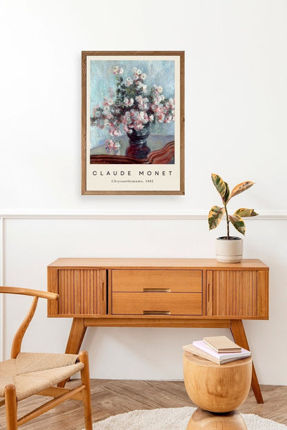 Claude Monet Ahşap Çerçeveli Tablo 50 x 70