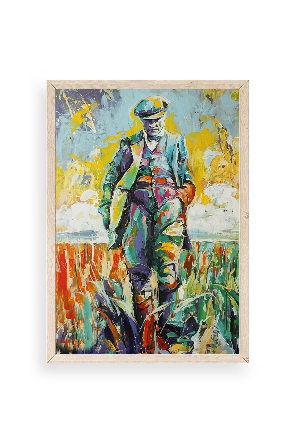 Atatürk Ahşap Çerçeveli Tablo 50 x 70