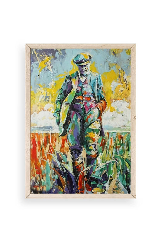 Atatürk Ahşap Çerçeveli Tablo 50 x 70