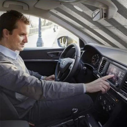 BUFFER® 120*55 cm Ambalajlı Vantuzlu Araç İçi Ön Cam Perdesi Katlanabilir Güneşlik