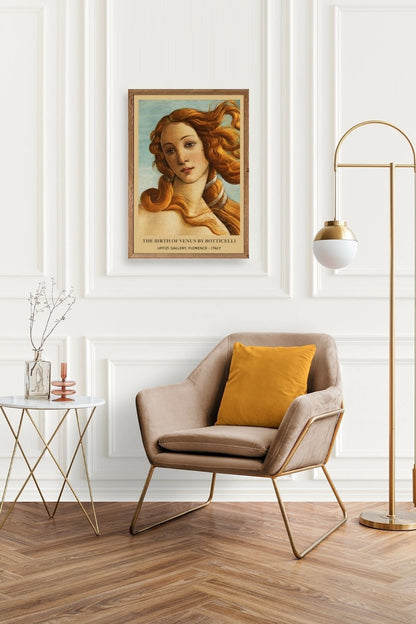 Kadın Ahşap Çerçeveli Tablo 30 x 42