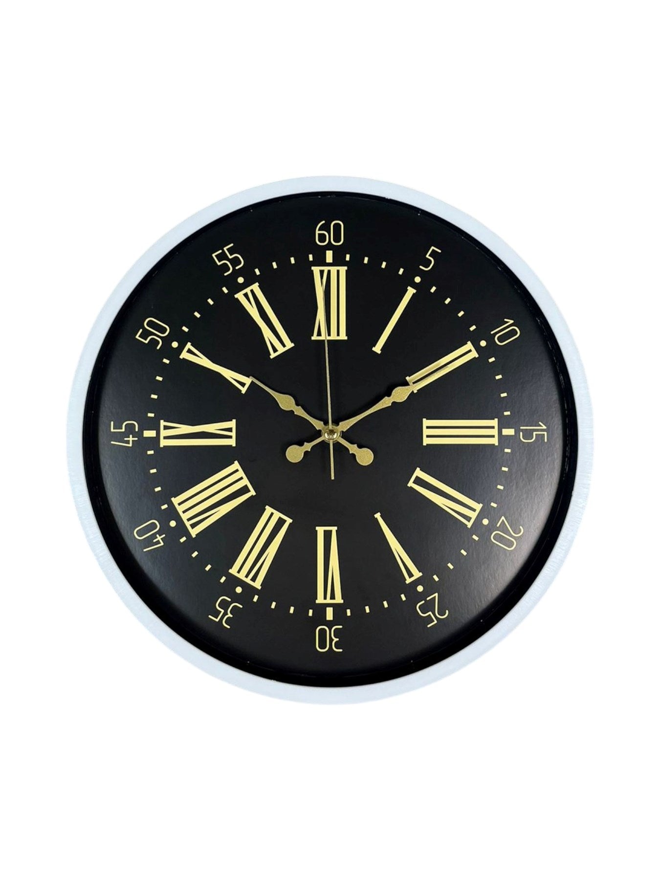 Zentime 36 Cm Beyaz Dekoratif Duvar Saati