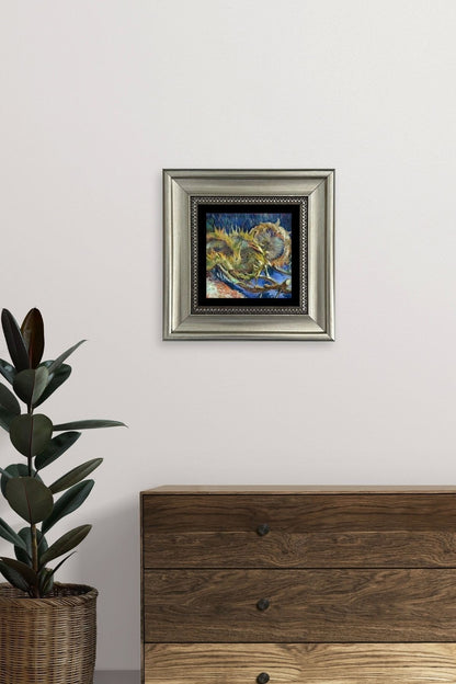 Van Gogh Çerçeveli Taş Tablo 20 cm