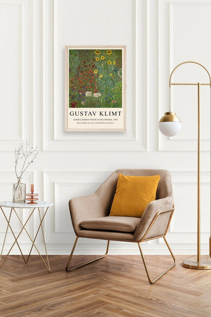 Gustav Klimt Ahşap Çerçeveli Tablo 17 x 23