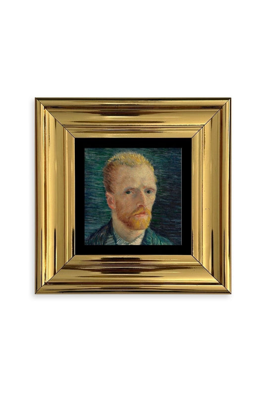Van Gogh Çerçeveli Taş Tablo 20 cm