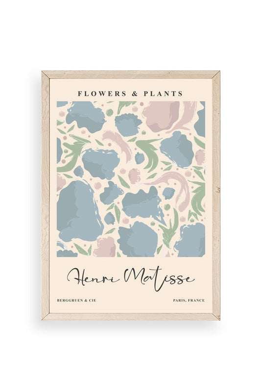 Henri Matisse Ahşap Çerçeveli Tablo 23 x 30