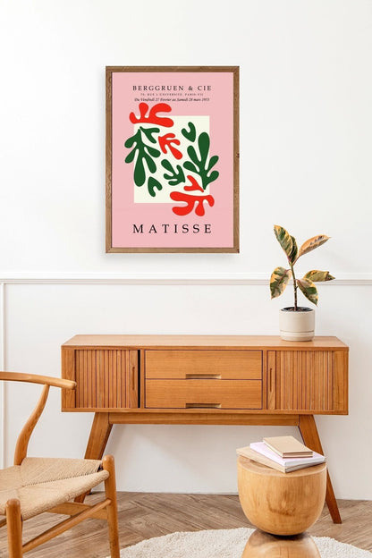 Modern Ahşap Çerçeveli Tablo 30 x 42