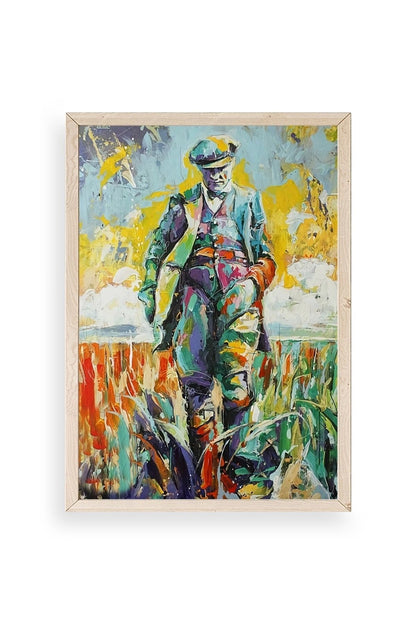 Atatürk Ahşap Çerçeveli Tablo 30 x 42