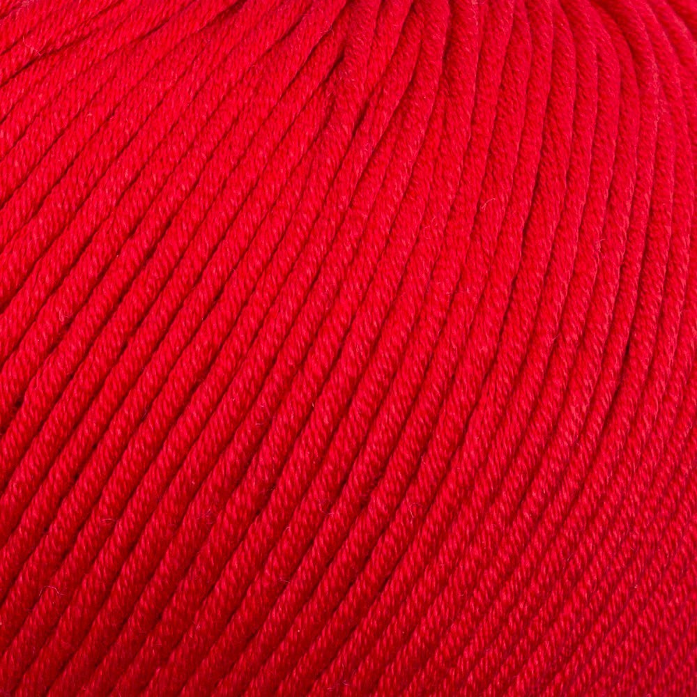 La Mia XL Mercerized Kırmızı El Örgü İpi - 19 - 33762