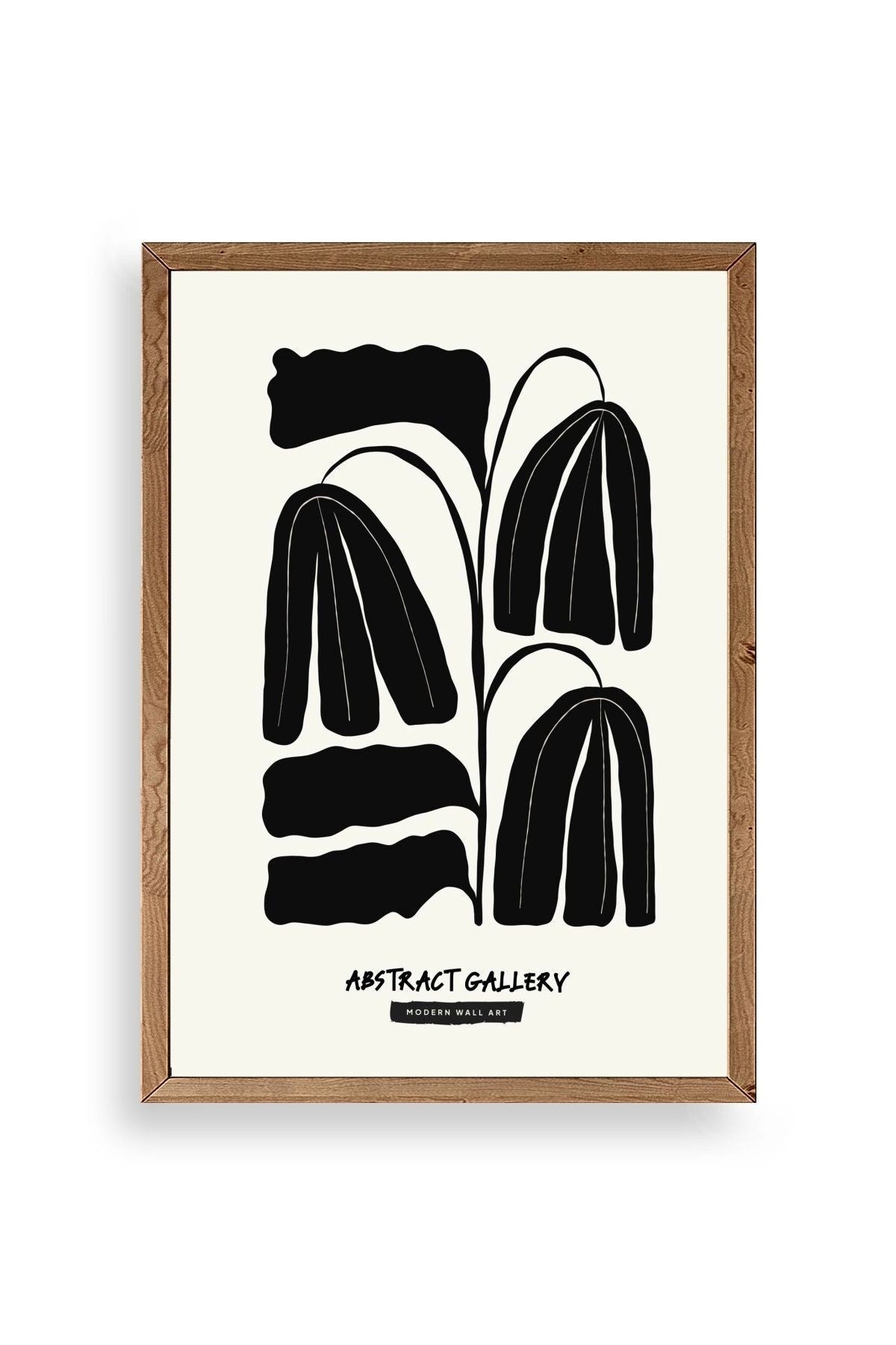 Çiçek Ahşap Çerçeveli Tablo 23 x 30