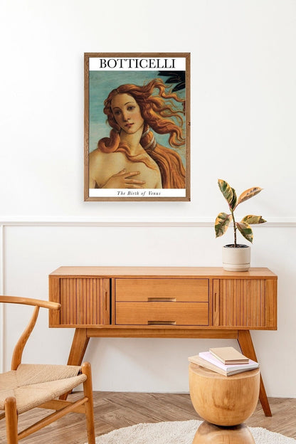 Botticelli Ahşap Çerçeveli Tablo 50 x 70
