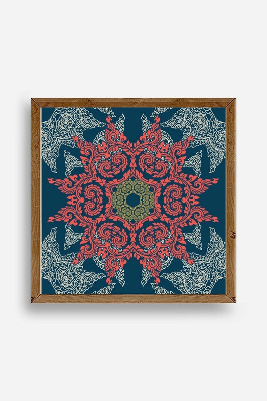 Motif Ahşap Çerçeveli Tablo 23 x 23