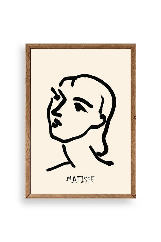 Matisse Ahşap Çerçeveli Tablo 23 x 30