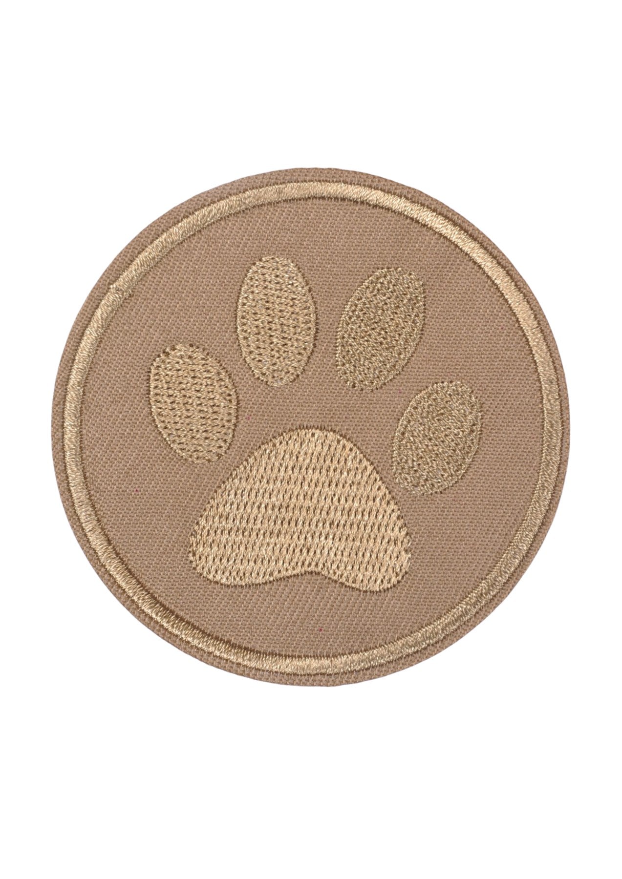 Aplike Ütü İle Yapışan Kahve Pati Arma 5 cm