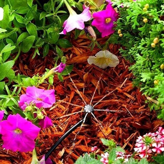 BUFFER® 10 Metre Bahçe Damlama Sulama Sistemi Seti Hortum ve Ek Parçaları