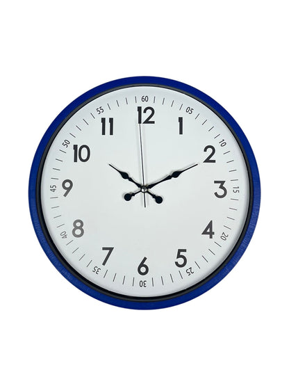 Zentime 36 Cm Lacivert Dekoratif Duvar Saati