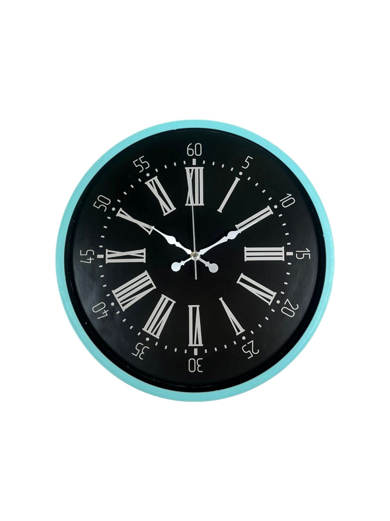 Zentime 36 Cm Turkuaz Dekoratif Duvar Saati