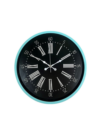 Zentime 36 Cm Turkuaz Dekoratif Duvar Saati