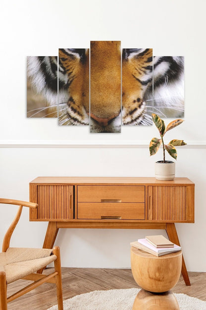 Kaplan Manzara 5 Parçalı Mdf Tablo 60 x 100