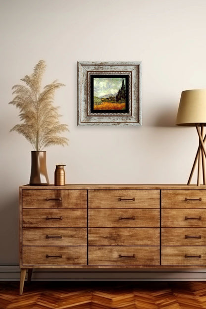 Gustav Klimpt Çerçeveli Taş Tablo 20 cm