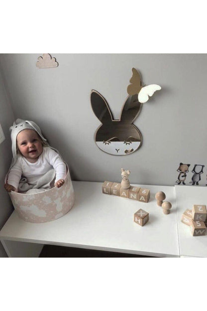 Çocuk Odası Safari Hayvanları Dekoratif Tablo 34 x 48